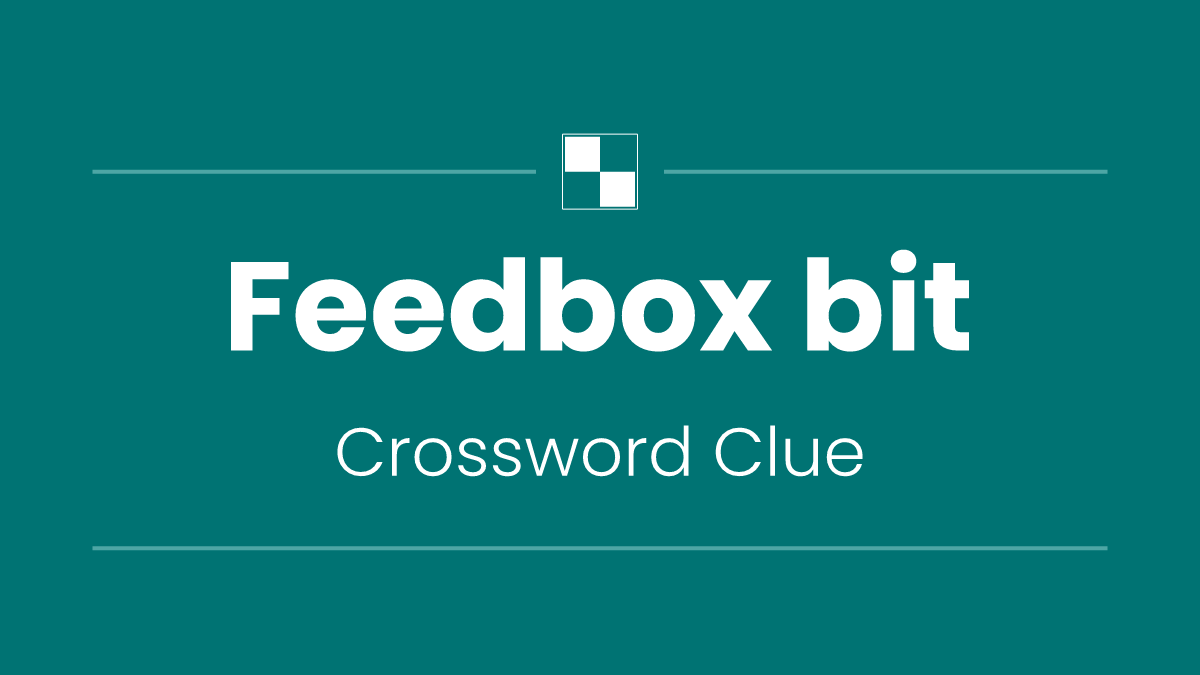 Feedbox bit