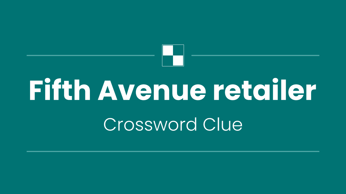 Fifth Avenue retailer