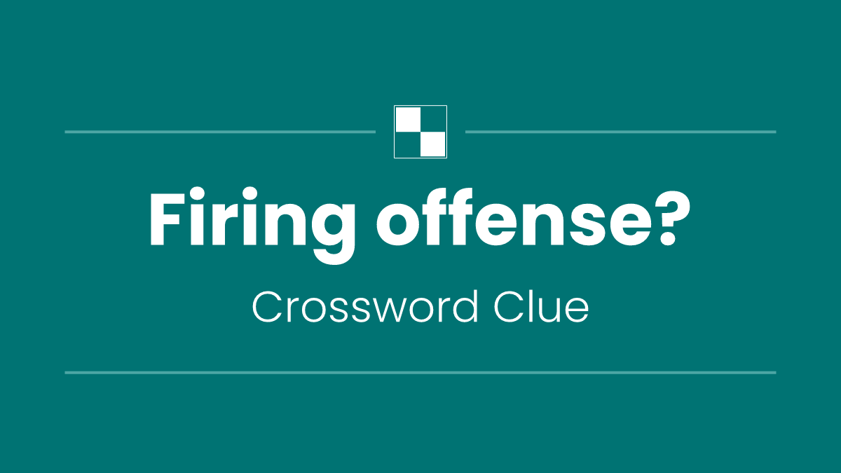 Firing offense?