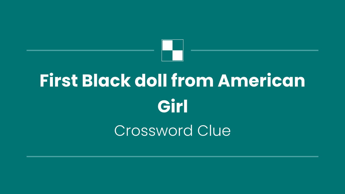 First Black doll from American Girl