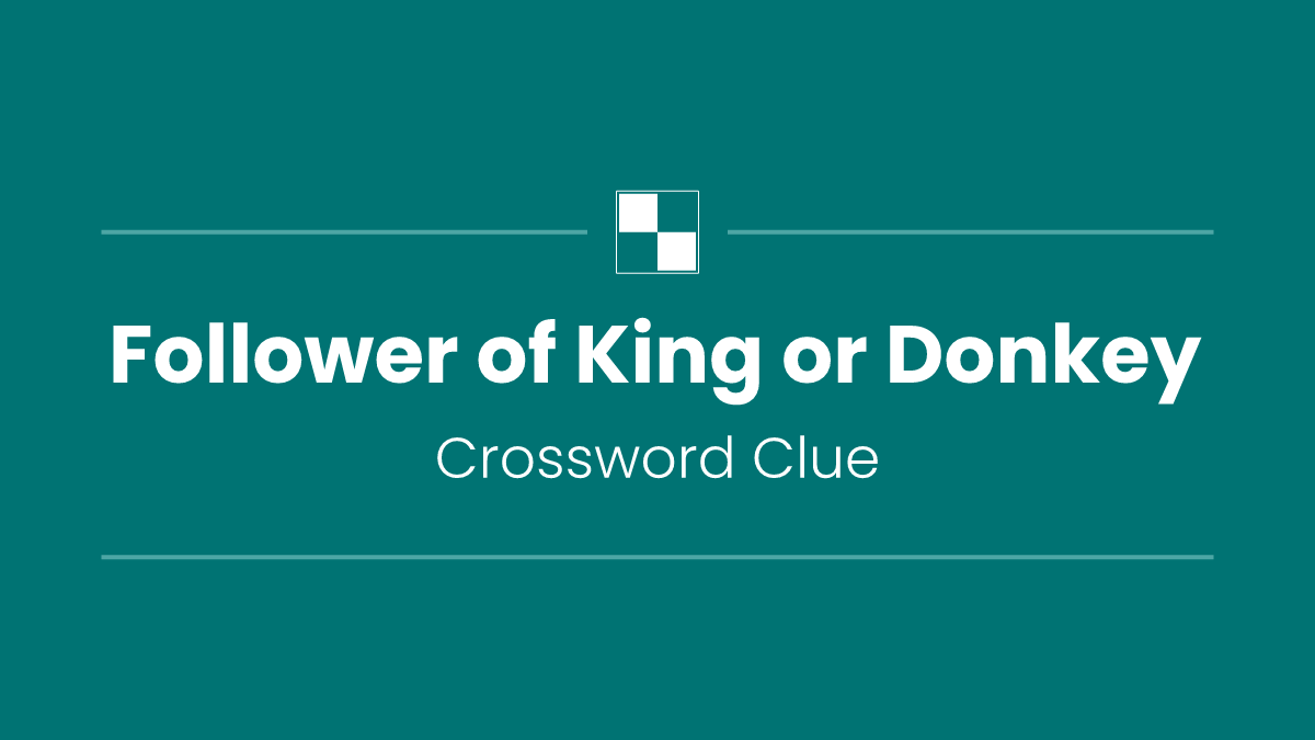Follower of King or Donkey