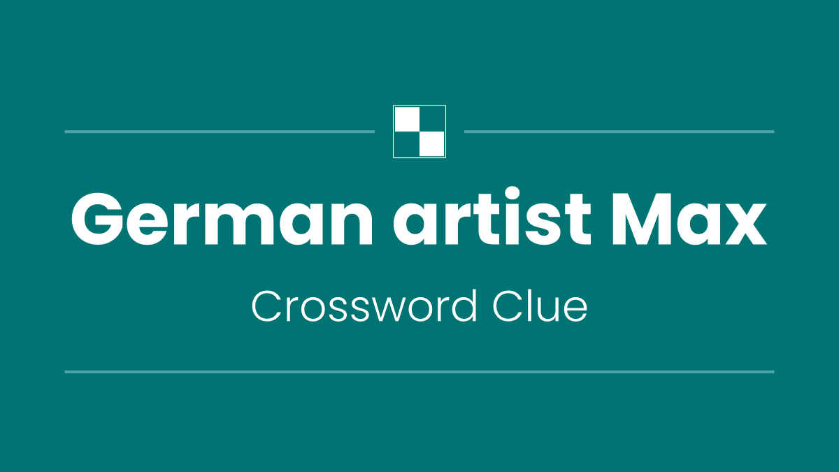 German artist Max