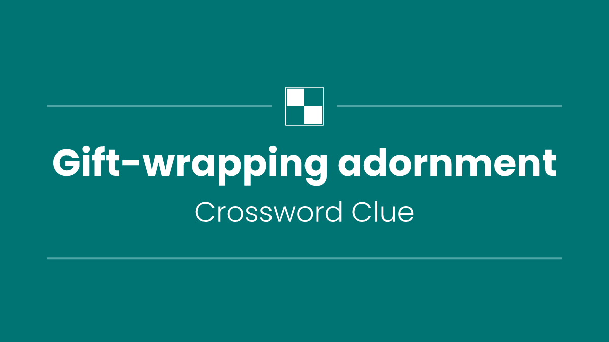 Gift-wrapping adornment