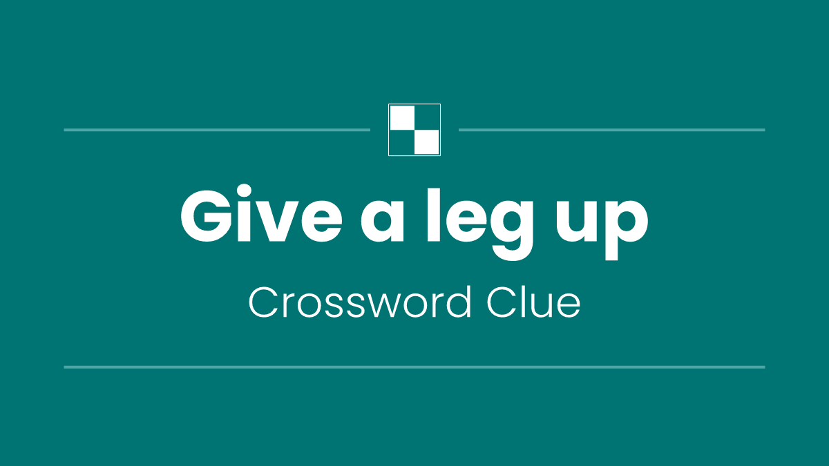 Give a leg up