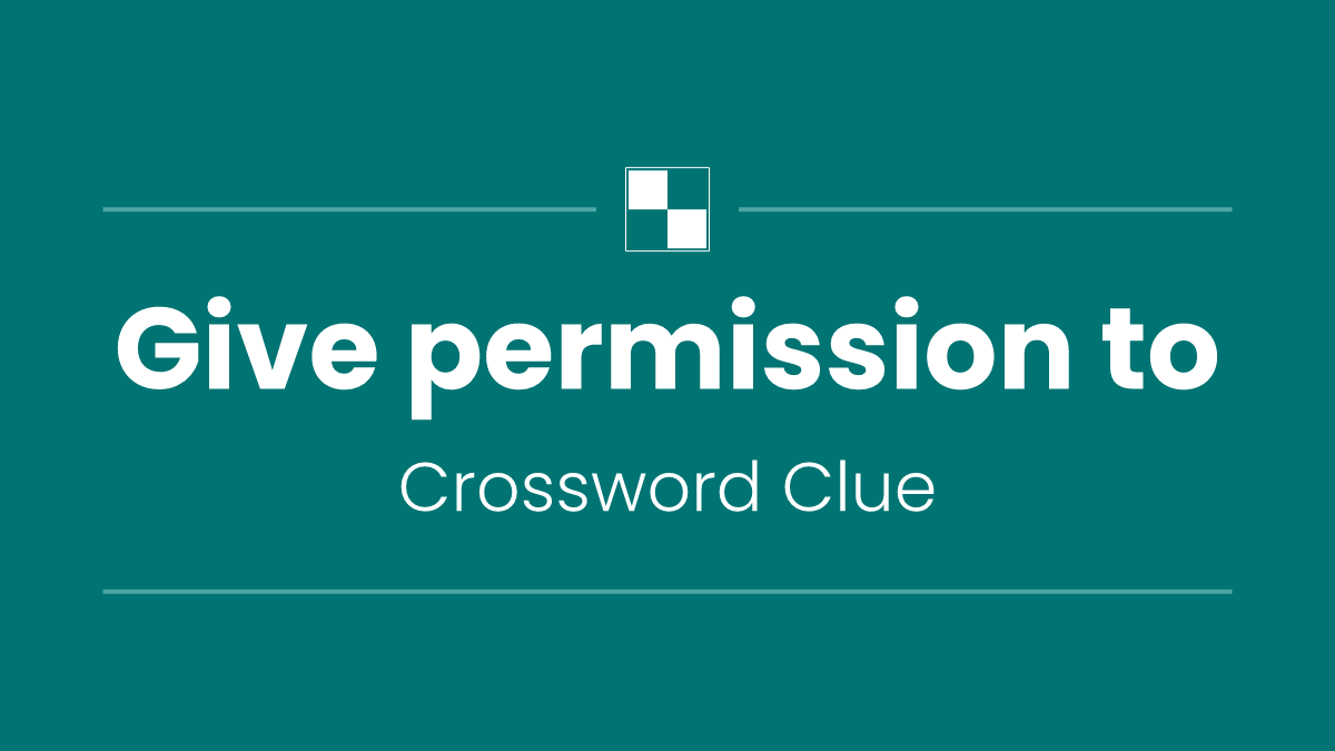 Give permission to