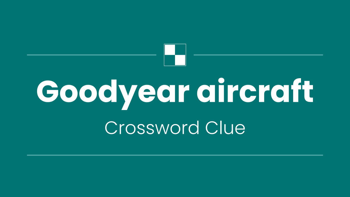 Goodyear aircraft