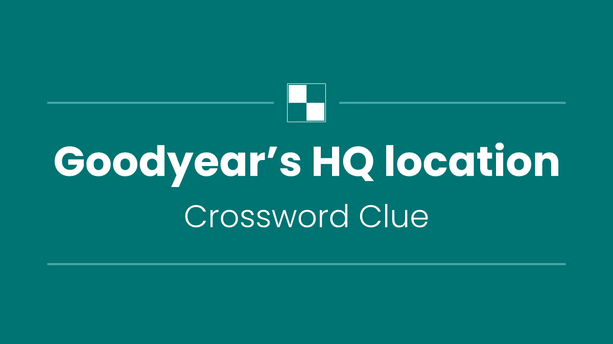 Goodyear’s HQ location