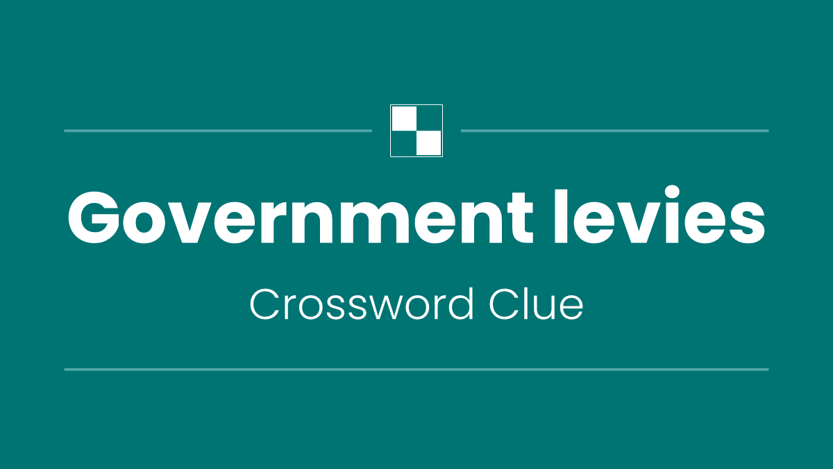 Government levies