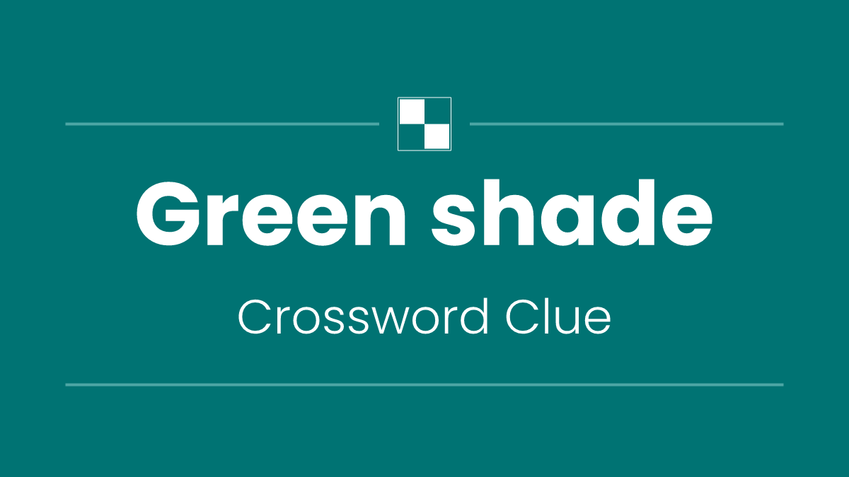 Green shade