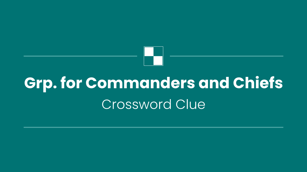 Grp. for Commanders and Chiefs