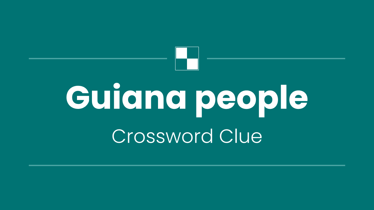 Guiana people