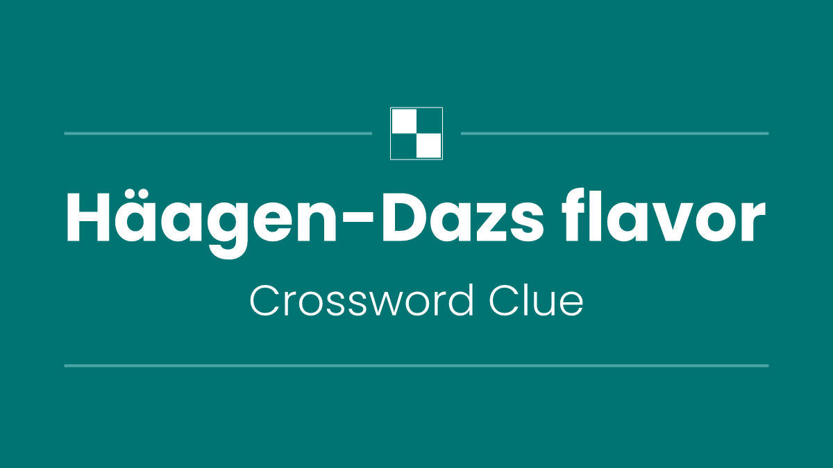 Häagen-Dazs flavor
