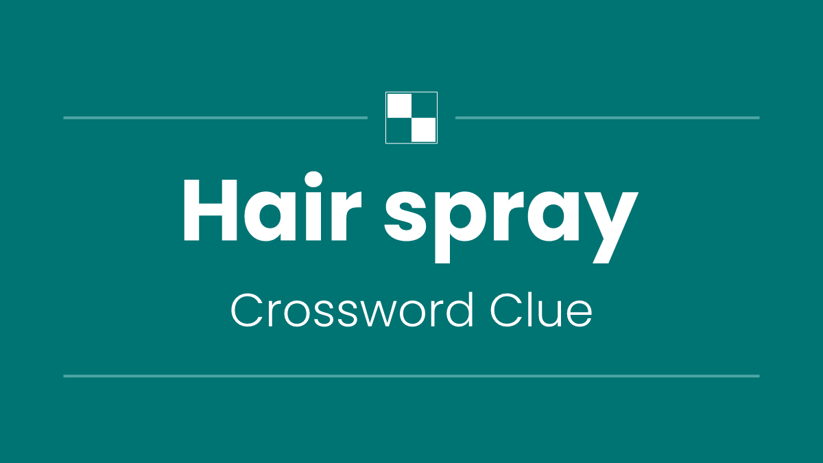 Hair spray