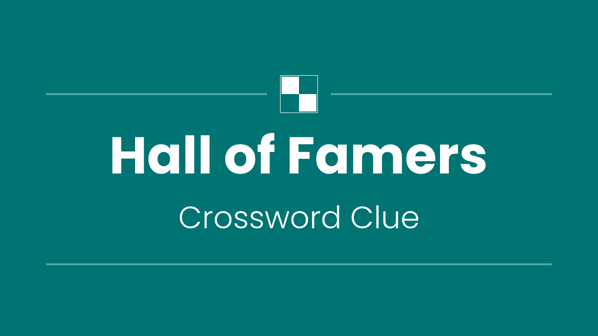 Hall of Famers