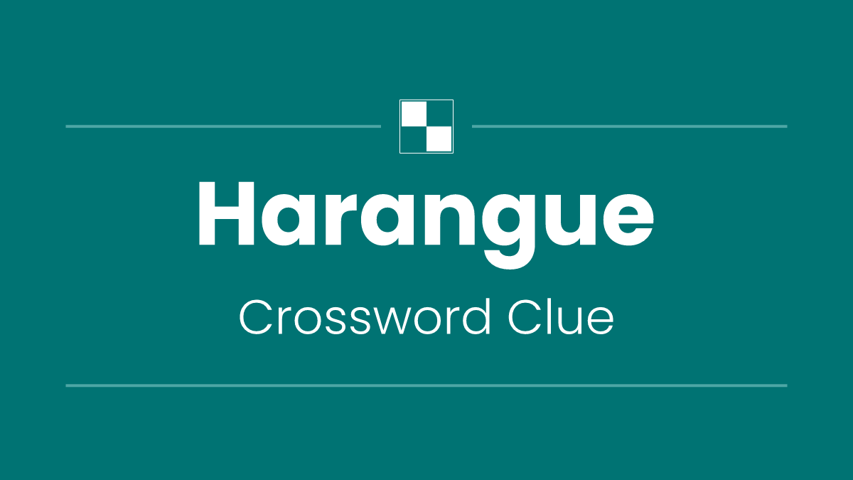 Harangue