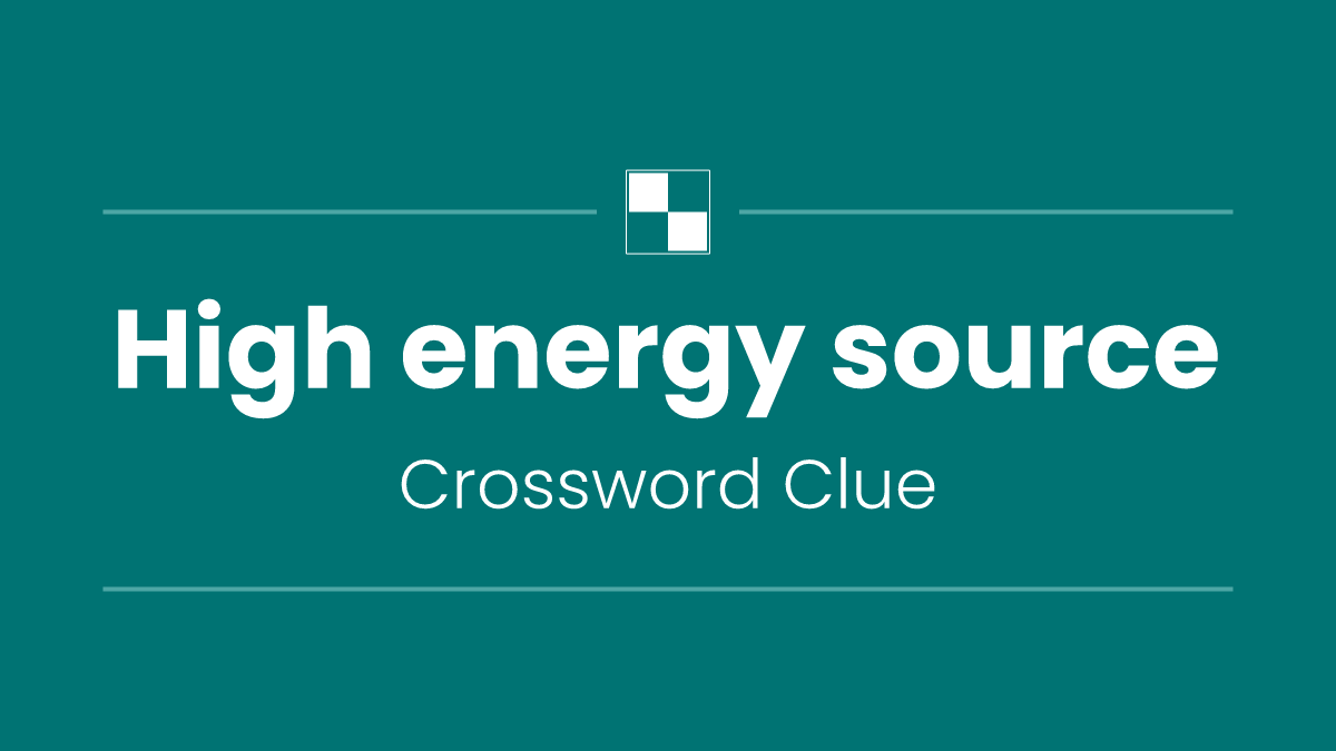 High energy source