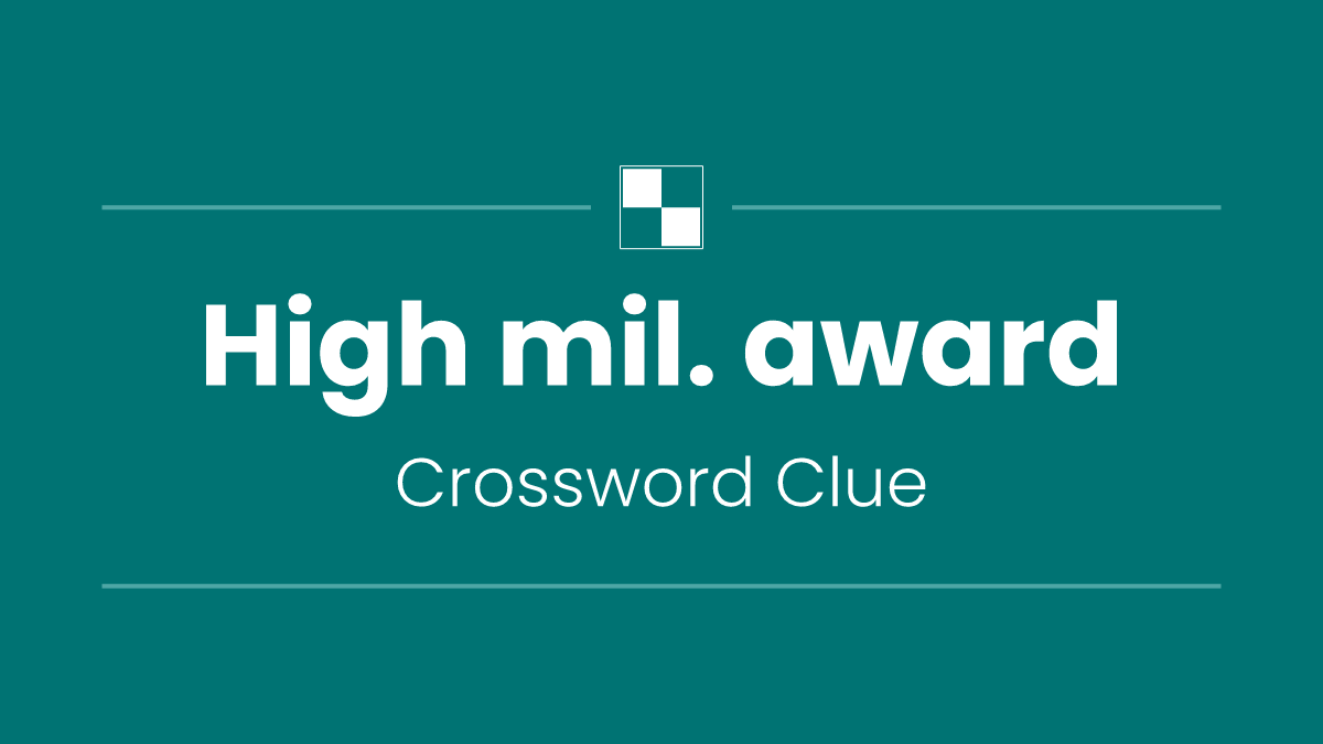 High mil. award