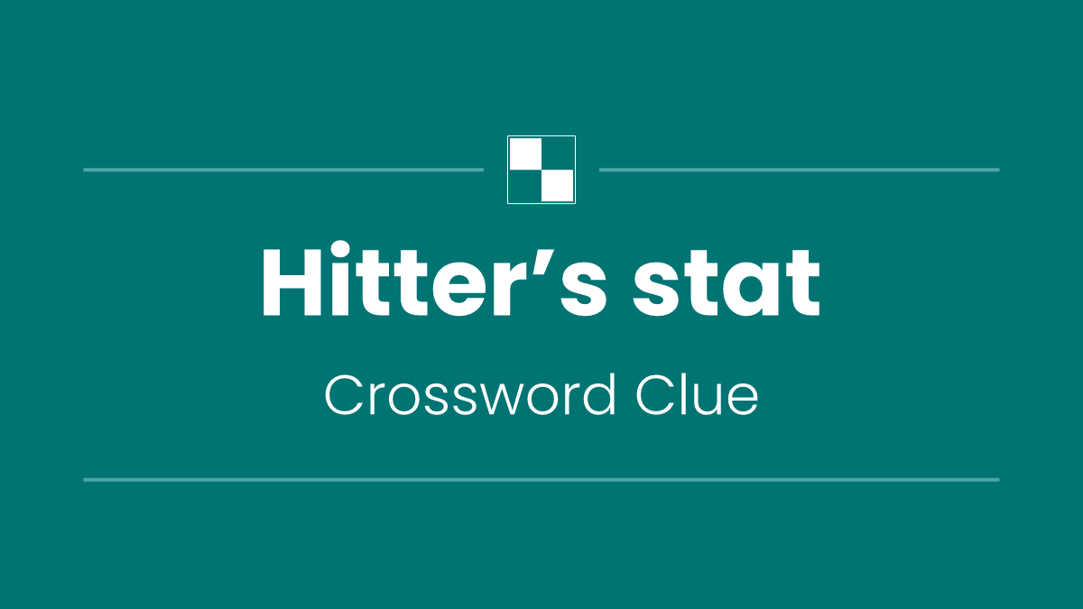 Hitter’s stat