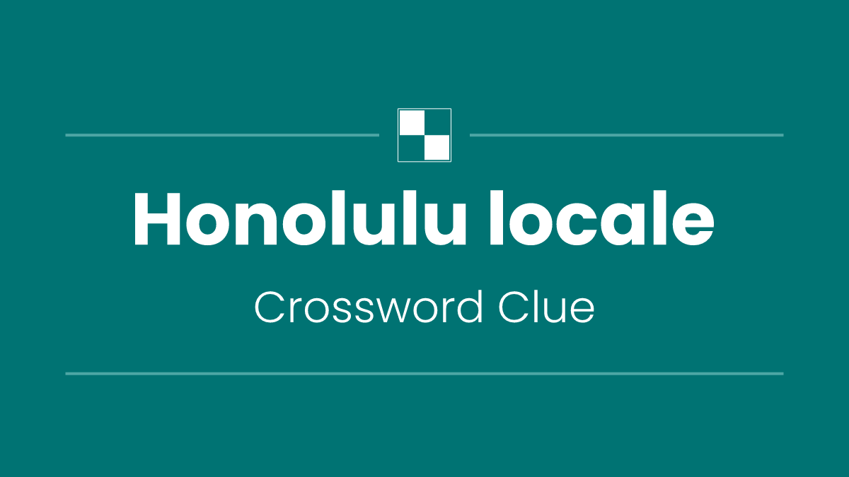 Honolulu locale