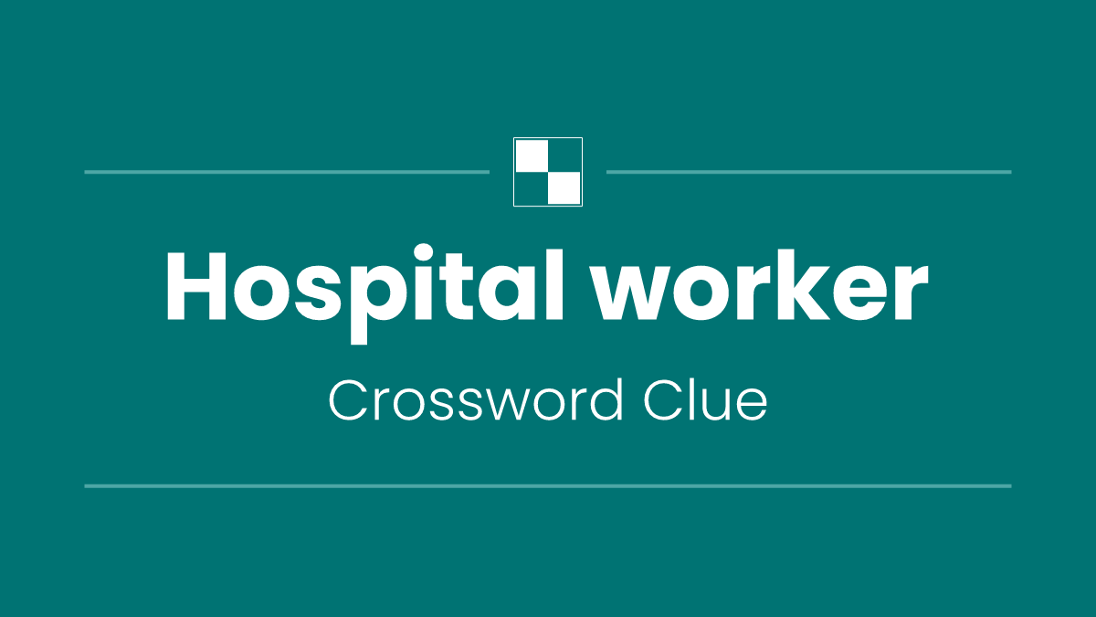 Hospital worker
