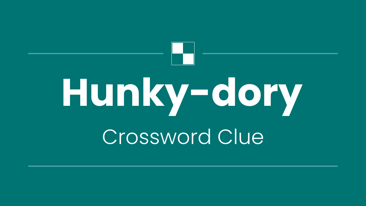 Hunky-dory