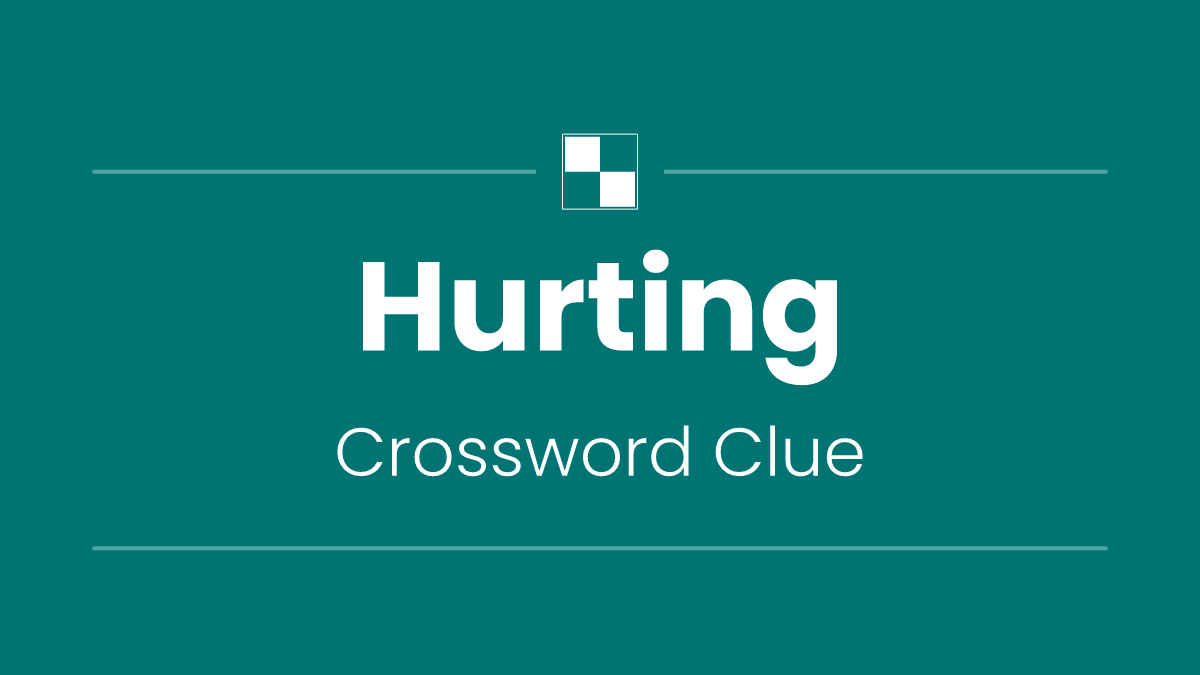 Hurting