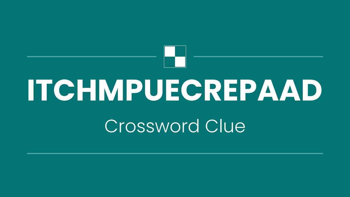 ITCHMPUECREPAAD