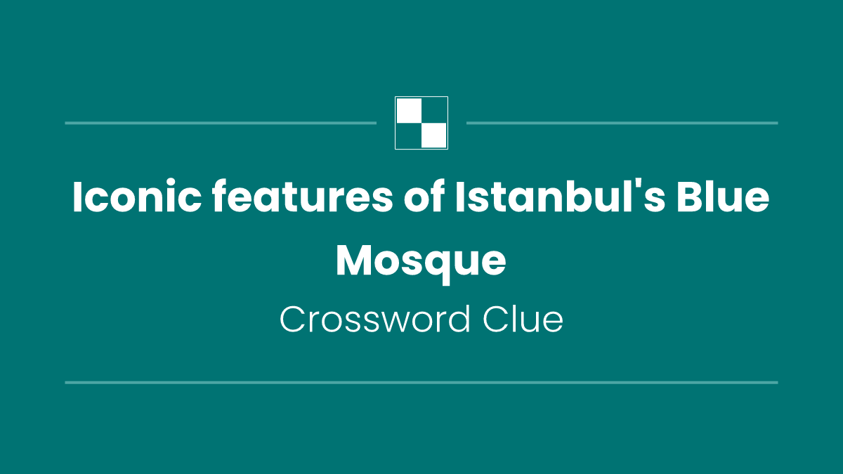 Iconic features of Istanbul's Blue Mosque