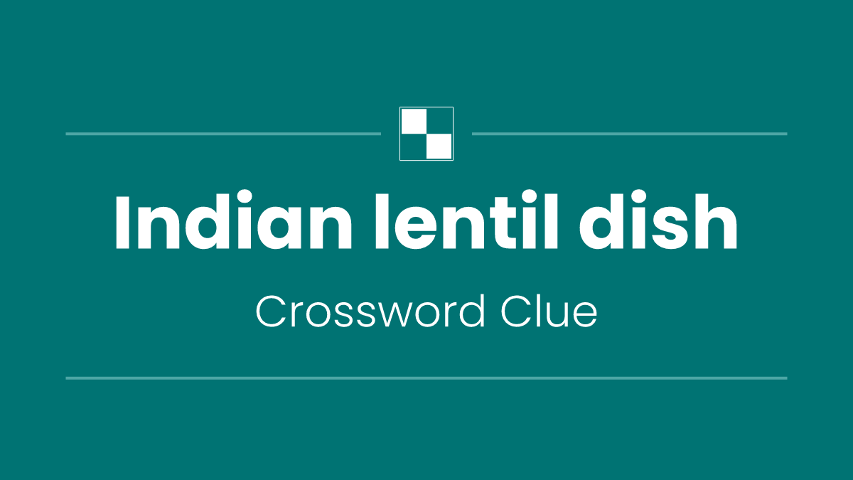 Indian lentil dish