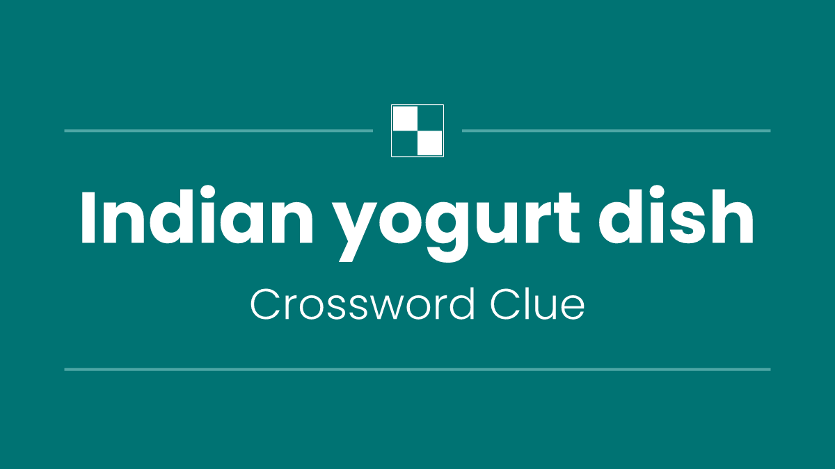 Indian yogurt dish
