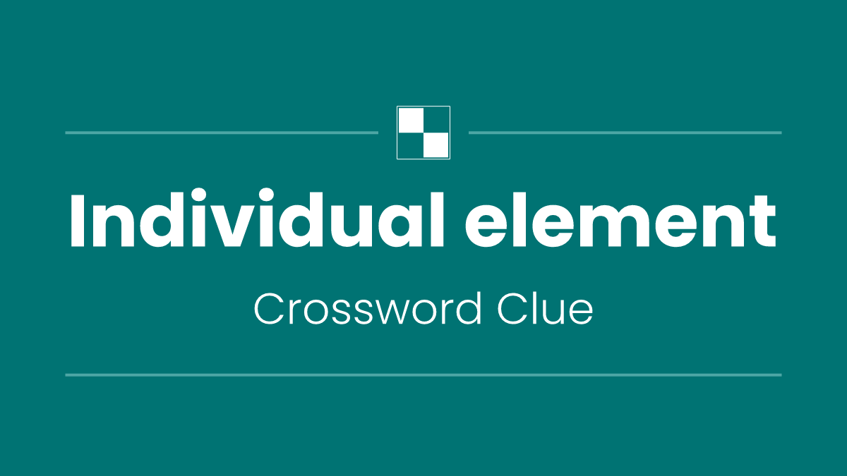 Individual element