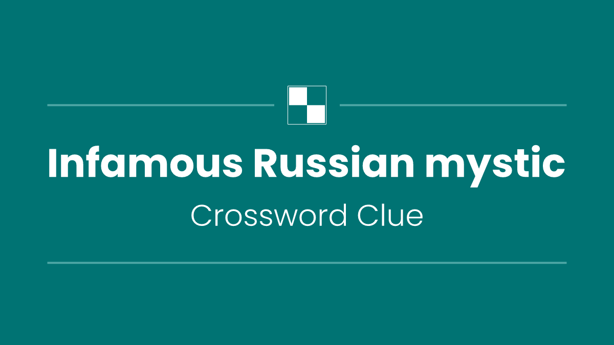 Infamous Russian mystic