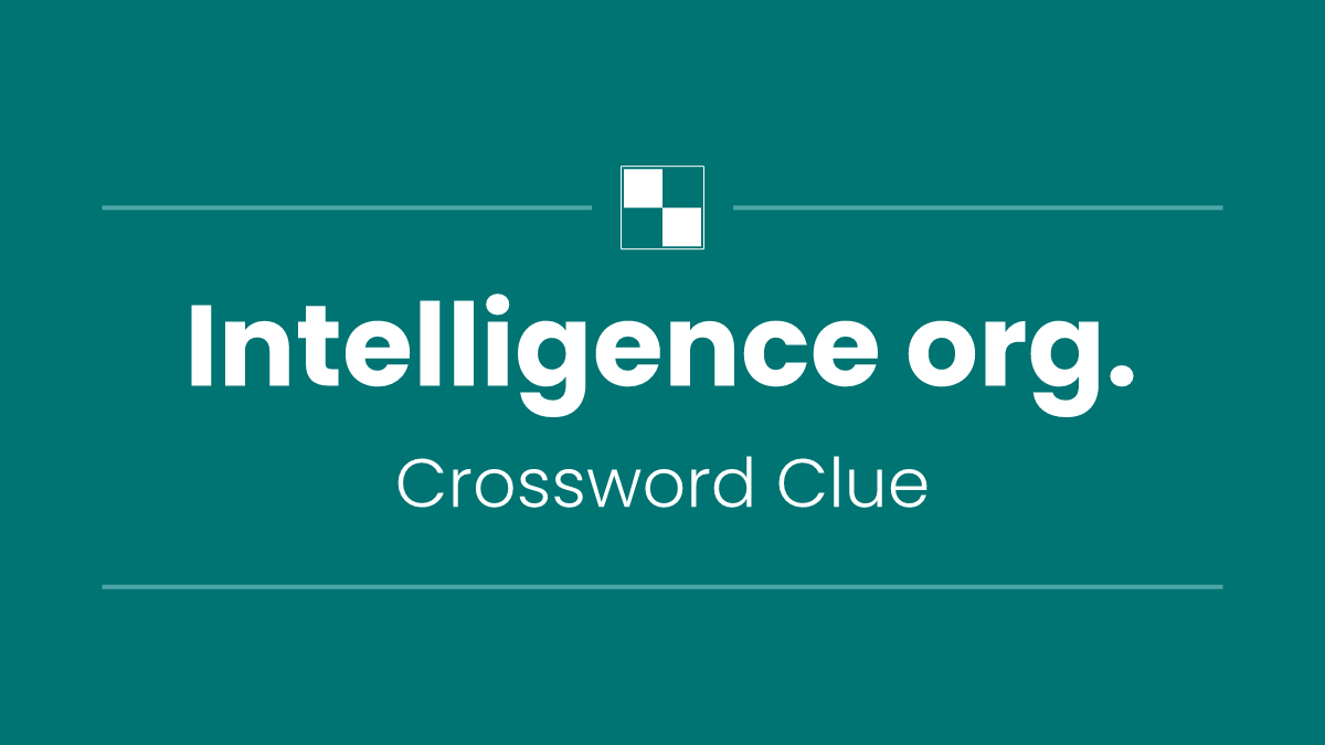 Intelligence org.