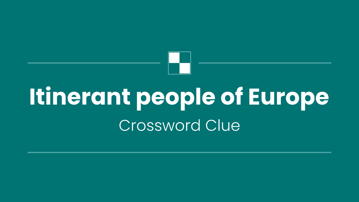 Itinerant people of Europe