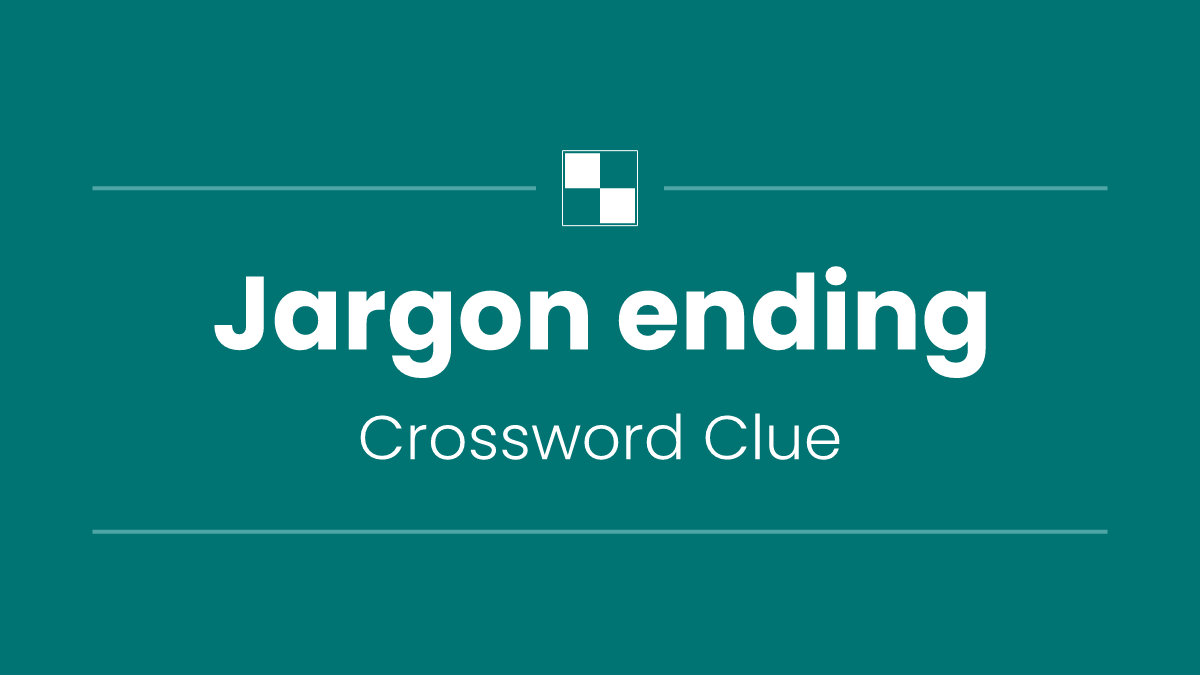 Jargon ending