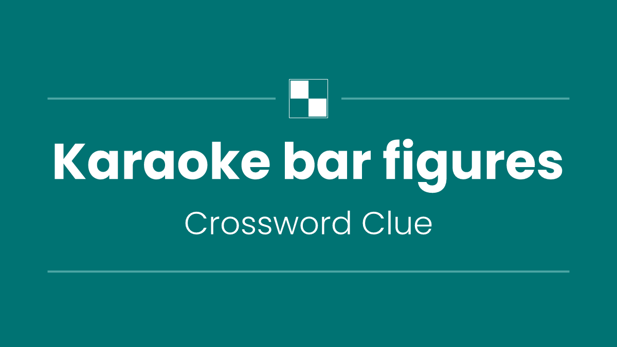Karaoke bar figures