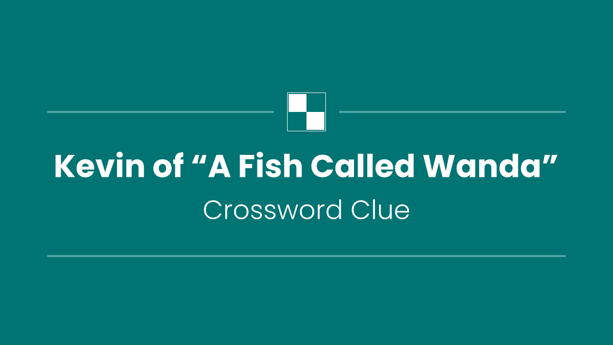 Kevin of “A Fish Called Wanda”