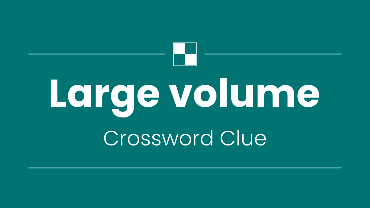 Large volume