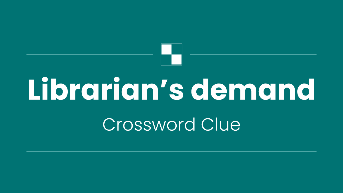 Librarian’s demand