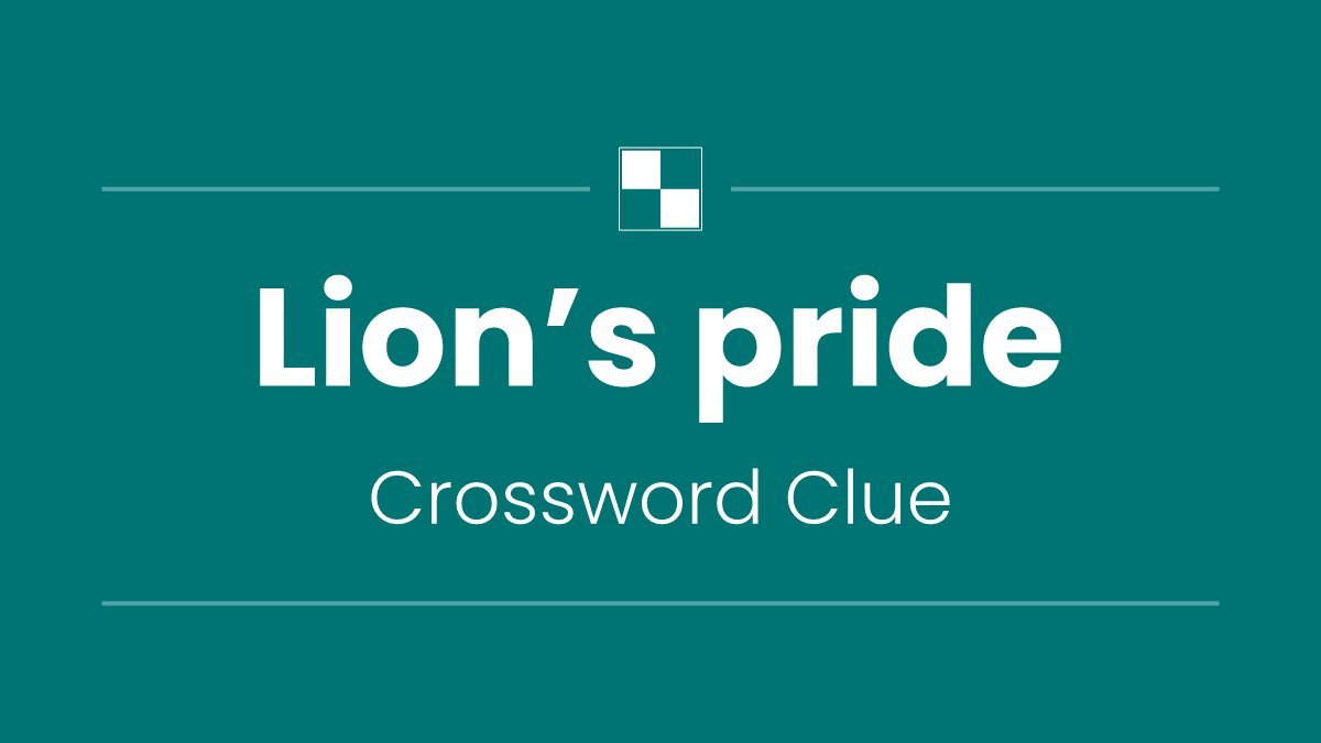 Lion’s pride