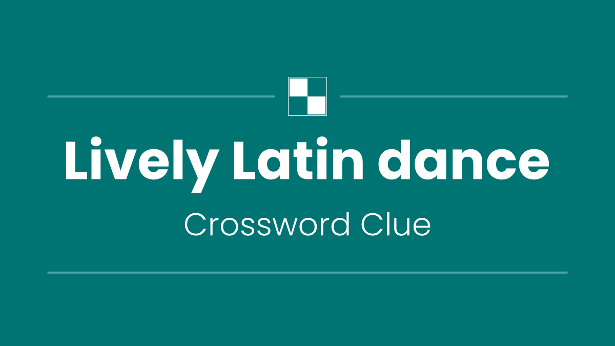 Lively Latin dance