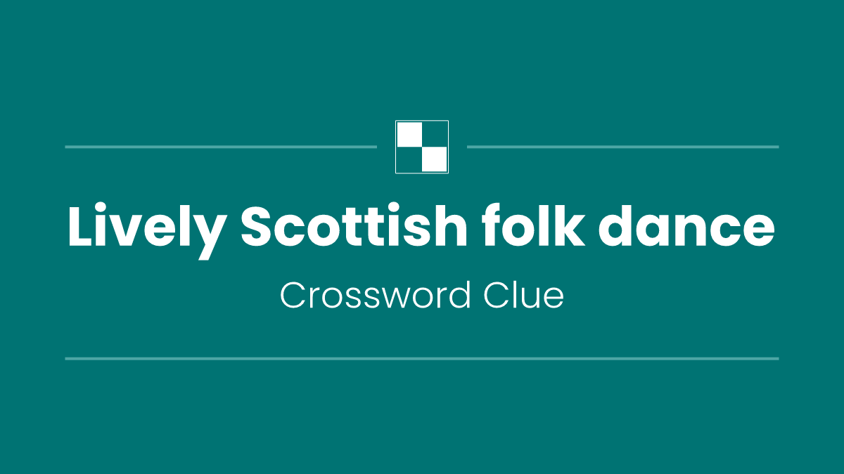Lively Scottish folk dance