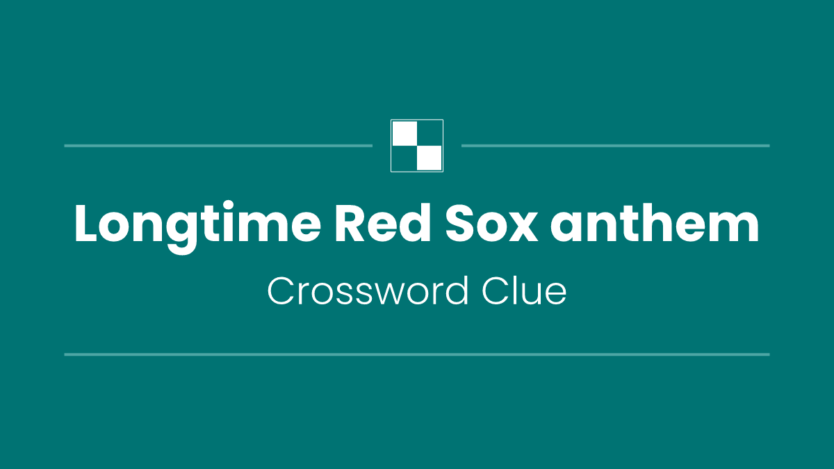 Longtime Red Sox anthem
