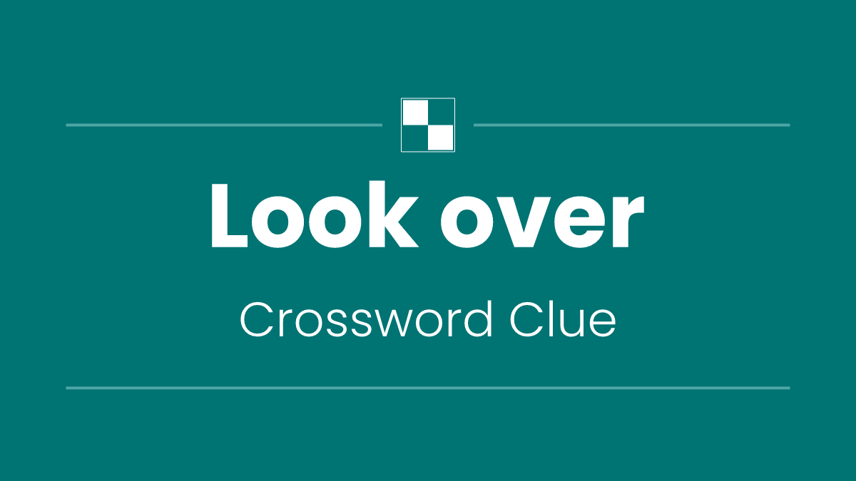 Look over