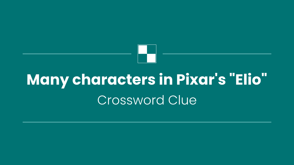 Many characters in Pixar's "Elio"