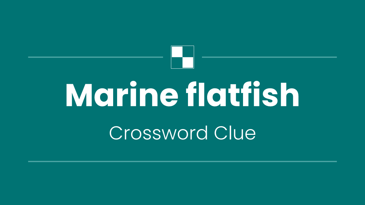 Marine flatfish