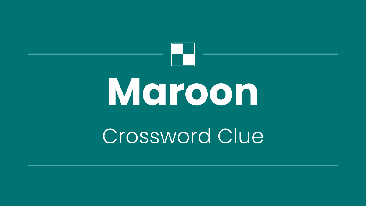 Maroon