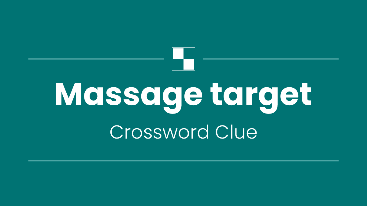 Massage target