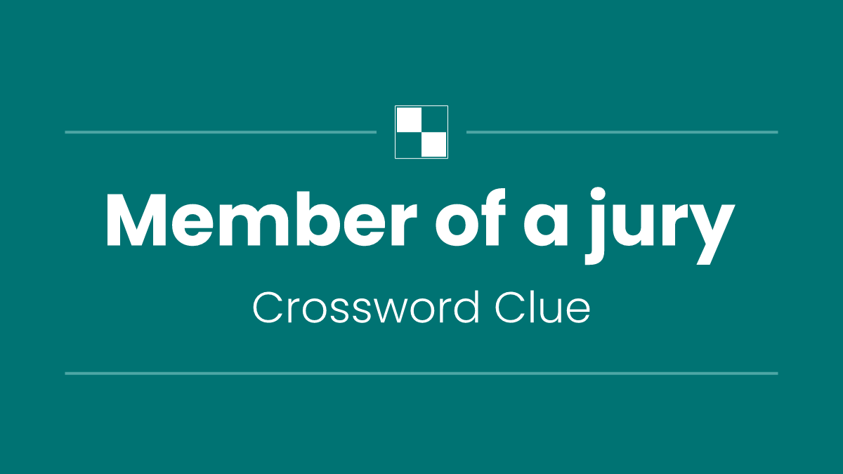 Member of a jury