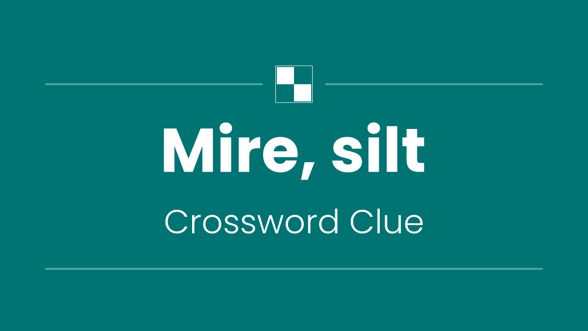 Mire, silt